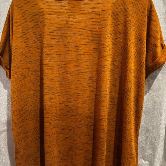 Radiant Gold and Orange Short Sleeve Tee - Picture 5 of 5